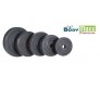 22 Kg Body Maxx Home Gym Rubber Weight Plates + 3Ft Curl Rod + Gloves + Dumbells + Gripper